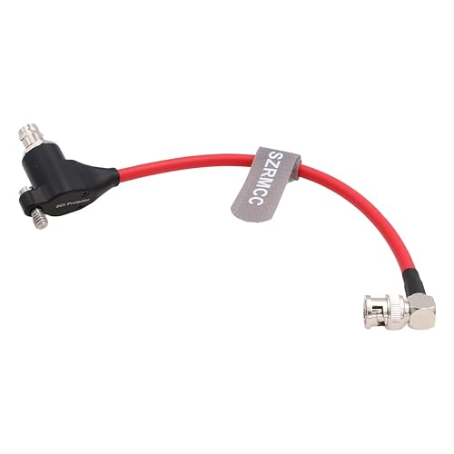 Vista 4 de SZRMCC Cable protector SDI 12G 6G HD SDI ángulo recto BNC sobretensión Protector de circuito aislante de video para Komodo ARRI Alexa Sony