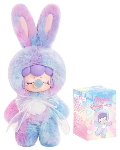 Rolife Nanci Shining Bunny Blind Box, 1 Figura Aleatoria de 6, Vinyl Plush Figura De Acción 26cm, Anime Figura Coleccionable Juguete Regalo para Coleccionistas
