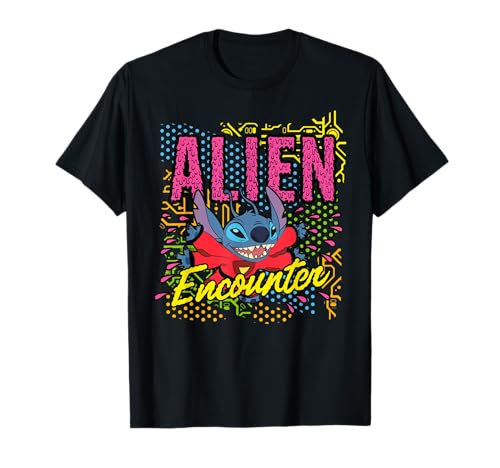 T-shirt Stitch Alien Encounter idéal pour votre prochain séjour en parc à thème