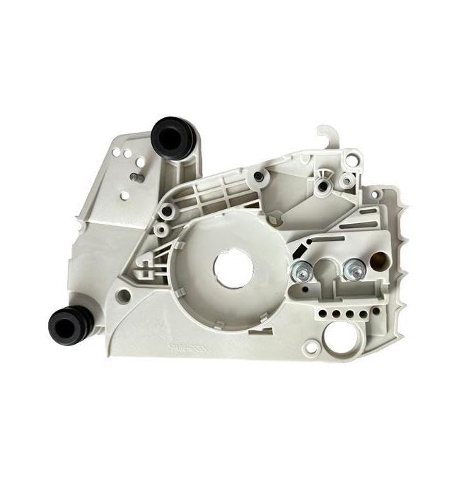 Yangyuyu Carcasa de motor con tensor de cadena para motor STIHL MS170 MS180 MS 170 180 017 018 018 piezas de motor de motosierra, color blanco
