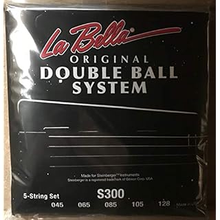 Labella S300 Jeu de Cordes à double boule pour Guitare Basse 45/128 Regular - Les Beatles, Paul McCartney, John Lennon, RIngo Starr, George Harrison