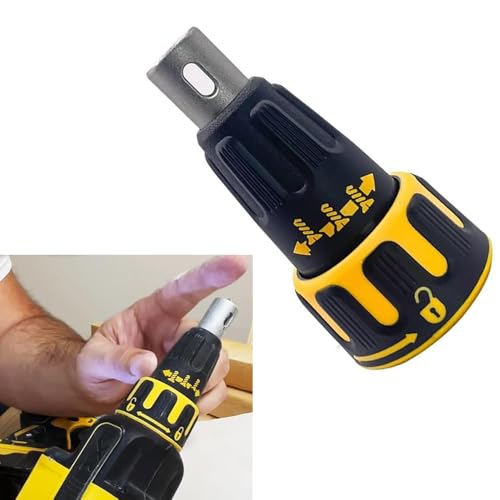 Miniatura 5 de N435495 - Conjunto De Cono De Nariz, Pistola De Yeso Sin Escobillas, Montaje De Colocación De Cono De Nariz, Soporte De Brocas De Acero Compatible Con Black Decker Compatible Con Dewalt 8 X 6 Cm