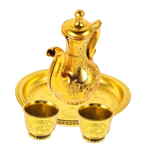 Amosfun Coppa Per Offerte in Plastica Coppa Tazza Retrò Squisita Di Tazze Per Cerimonie Per Culto Buddista e Offerte Spirituali