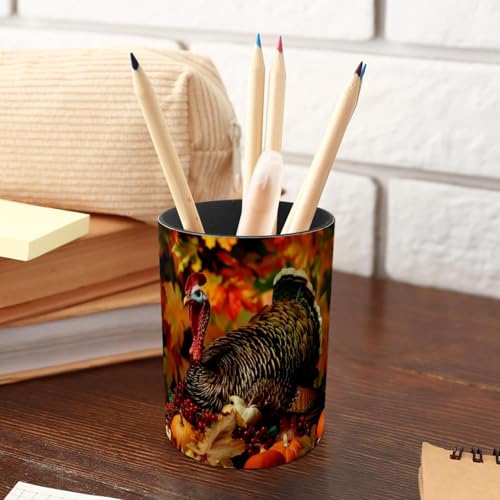 Porte-stylo dinde en métal durable, accessoire de bureau haute qualité - 5