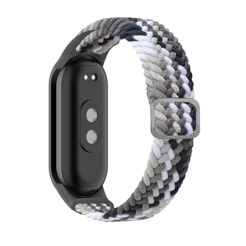 for Xiaomi Smart Band 10 / 9 / 8�o���h �e���i�C������ �ґg�X�g���b�v �r���v �o �� �h ���߉\ �_�炩 �ʋC �y�� �ϊ� ����OK �ϋv�� ���K�t�B�b�g �L�k�� �ւ��x���g for Mi Band 10 / 9 / 