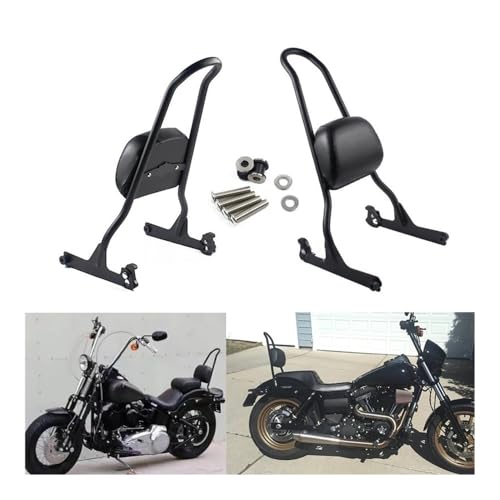 Coussin dossier passager détachable Softail FXST FXSTB FXSTC FLSTF FLSTFBS - 2