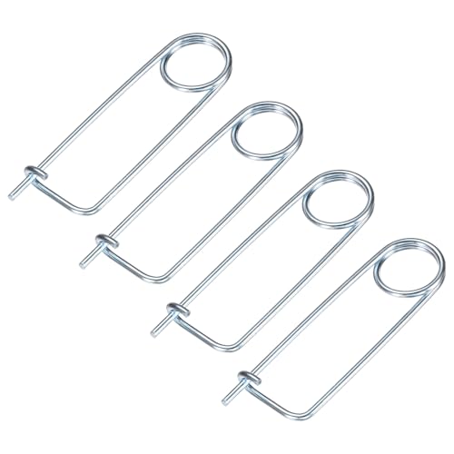 Goupille de sécurité 3x63mm en acier clip de retenue pour remorque et tracteur de pelouse