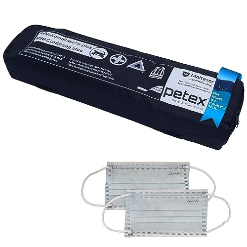 Combi Bolsa Petex 43999704 con chaleco reflectante triángulo y botiquín