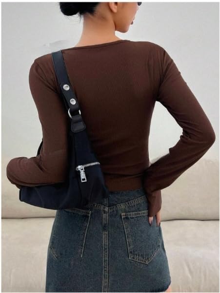 Image of JC JUMMY COUTUREWomen's Quarter Button Full Sleeve Shirt - Stylish & Versatile Tops PP