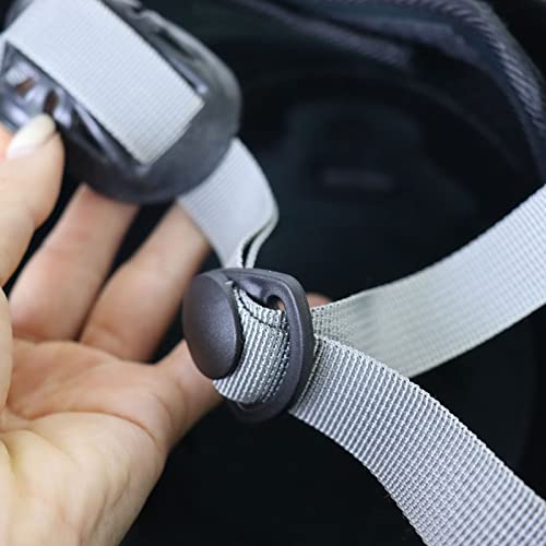 Boucle de sécurité à prise rapide pour casque vintage JATIBOSH confortable