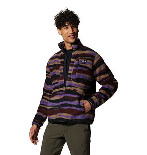 Image of Mountain Hardwear Men's HiCamp Fleece Pullover for Hiking, Travel, Backpacking, and Everyday Wear