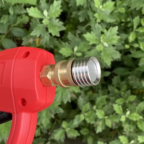 Image of Pressure Washer Tips Spray Nozzle Soft Rain Shower Head Sprinkler with 1 /4 Quick Connect Adapter for Power Washers Gun Car Washing Automobile Tire Detailing Cleaning Garden Watering