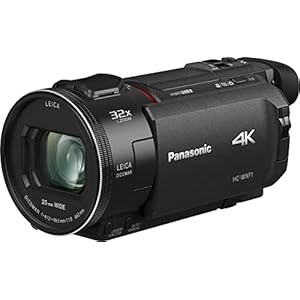 Panasonic HC-WXF1 4K Cinema-like Camcorder, 24x Leica Dicomar Lens, 1/2.5″ Bsi Sensor, Three O.I.S. Stabilizer Systems