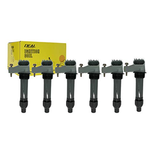 DEAL 6x New Ignition Coil Fit 07-19 Cadillac/ 08-19 Chevrolet/ 07-08 & 10-17 GMC/ 81 & 08 & 10-19 Buick/ 05-10 Suzuki/ 07-10 Saturn/ 07-09 Pontiac/ 10-11 Saab V6 With OEM Number GN1049412B1 UF569