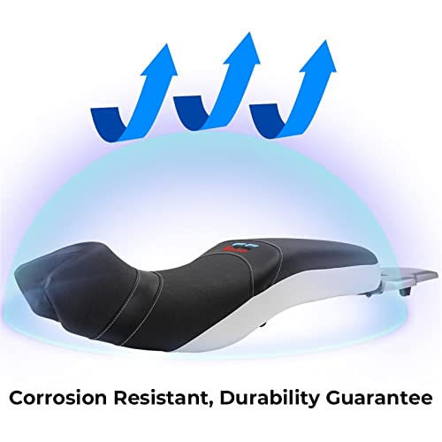 Cojín de asiento para BMW R1200GS Adventure 2013-2018 inferior con funda de pasajero del conductor 7