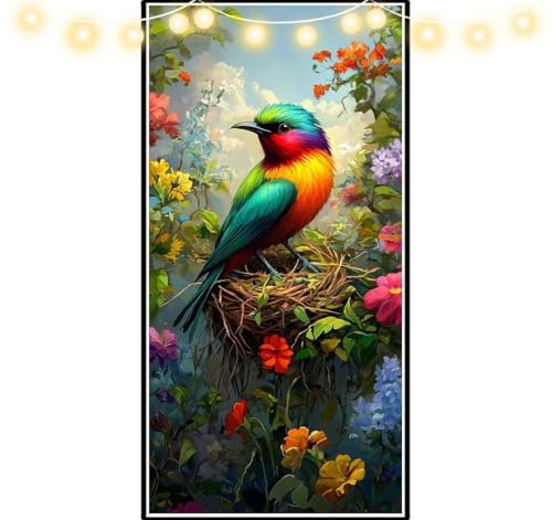 Diamond Painting DIY Adulte Oiseau : créez votre chef-d'œuvre 5D