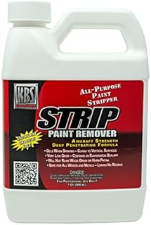KBS Strip Quart - Paint Remover/Stripper Gel - Contains No Methylene Chloride - Clings To Vertical Surfaces