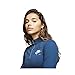 Nike Ribbed Long Sleeve Top Womens Active Shirts & Tees Size Xs, Color: Blue