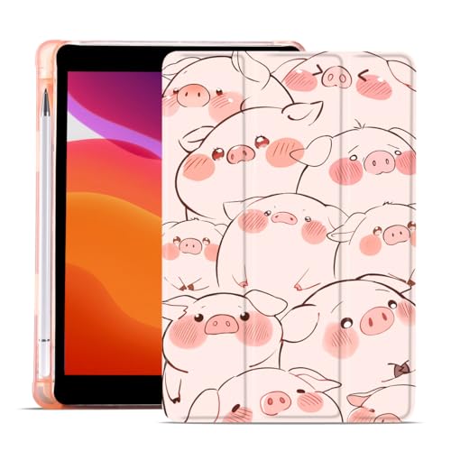 Coque iPad 10.9 rose antichoc résout le problème de perte du stylet avec son étui
