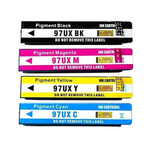 Cartouche d'encre 975X compatible PageWide Pro 477dw pack de 4