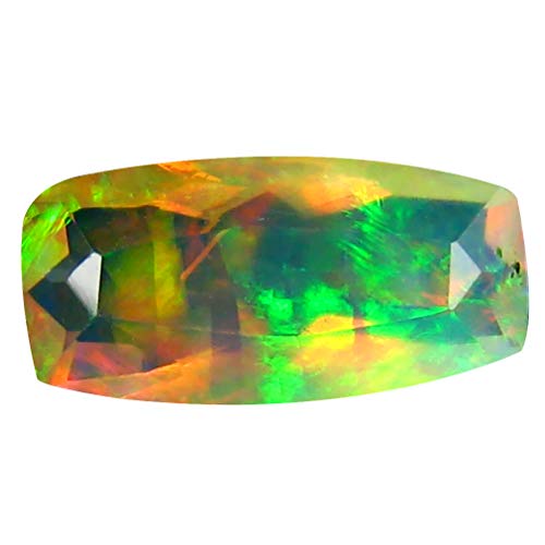 Opale arc-en-ciel éthiopienne de qualité gemme AAA+ pour haute joaillerie