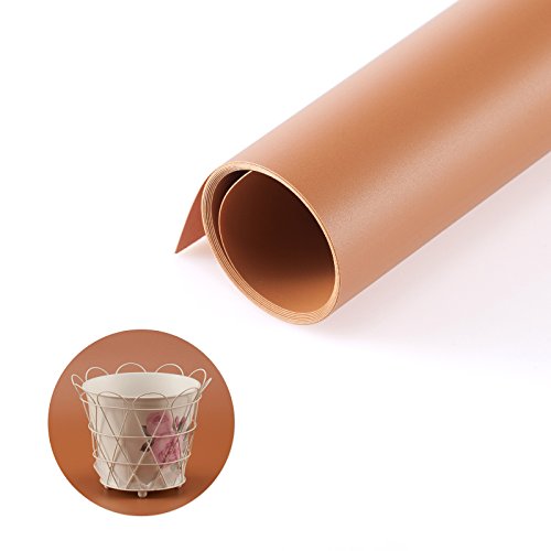 Meking Photography Backdrop Matte PVC Background 2751 inch (68130cm) Coffee