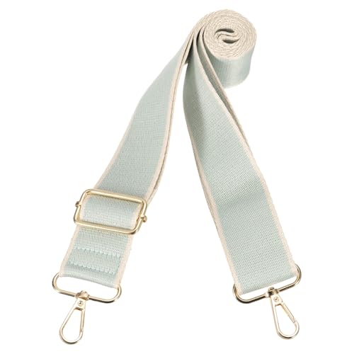 Image of PATIKIL 55in Purse Straps Replacement Crossbody, Bag Straps Crossbody Universal Adjustable Canvas for Purses Handbags Guitar, Green