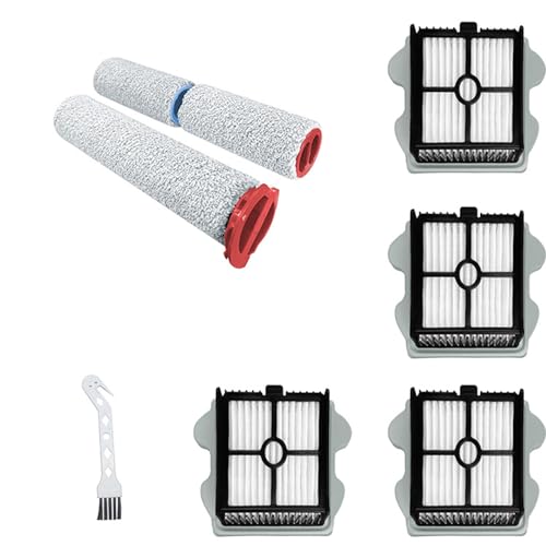 Componentes para Roborock A10 Plus con acabados duraderos, filtros densos y rodillo central