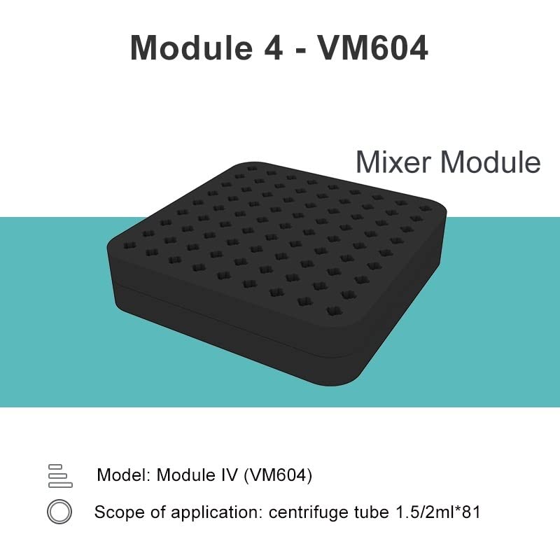 Mezclador vórtex multitubo Agitador de muestras múltiples Equipo de laboratorio 3000rpm 1.5/2/5/10/15/50ml Tubo centrífugo