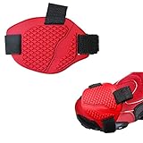 Fácil de Poner y Quitar: las correas de las almohadillas para los pies no se deslizan fácilmente. Ajustable y ajustado al pie, es muy cómodo de llevar y se pone en segundos.
