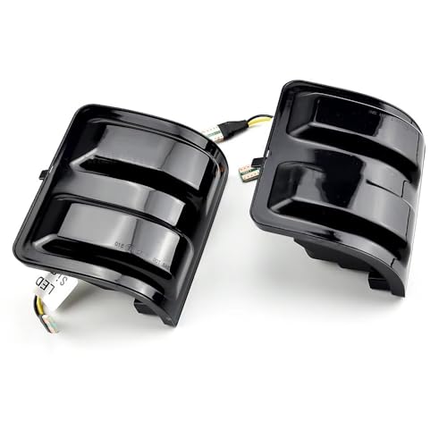 Intermitente espejo Ford F250 luces LED dinámicas secuenciales dobles