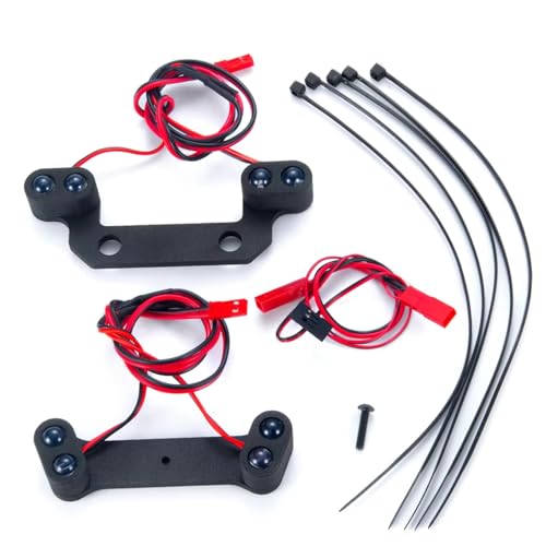 Focos Piezas para E-Revo 2.0 Accesorios Luces Delanteras Traseras Coche RC 1/10