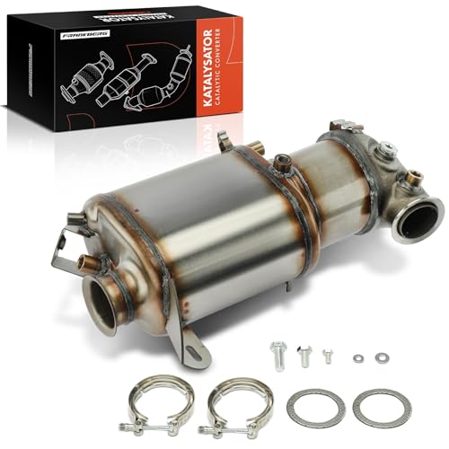 Frankberg DPF Dieselpartikelfilter Diesel Kompatibel mit M.u.l.t.i.v.a.n V VI 2.0 TDi 2009-2019 Transporter V VI 2.0 TDi 2009-2019 Replace# 7E0254700EX
