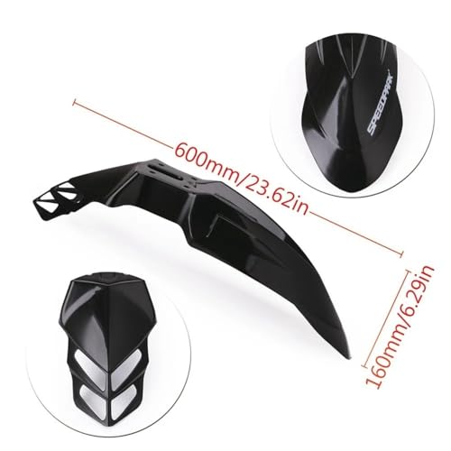 Garde-Boue Extension Moto : Solution Anti-Projections de Boue pour Radiateur et Moteur