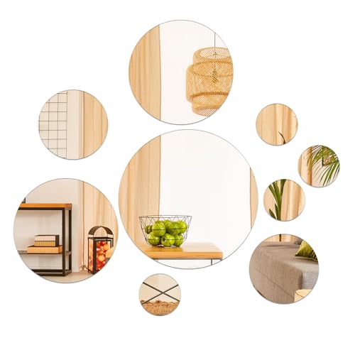 Espejos Decorativos de Pared Redondos Pequeños Marca JTOOYS