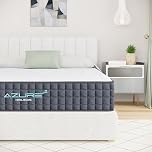 Azure 5FT King Mattress, 10 Inch Memory Foam, Hybrid Medium Firm Orthopedic Support with 7-Zone Pocket Springs, Motion Isolation, Pressure Relief, Skin-friendly Oeko-tex Fabric.150x200x25cm