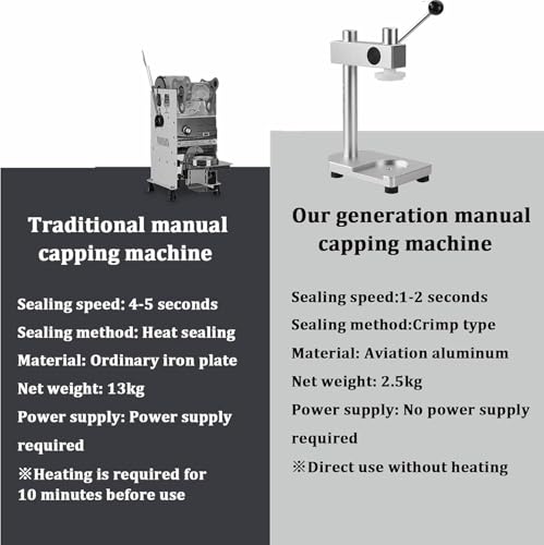 Machine à sceller les canettes en PET manuelle pour gobelet 500ml
