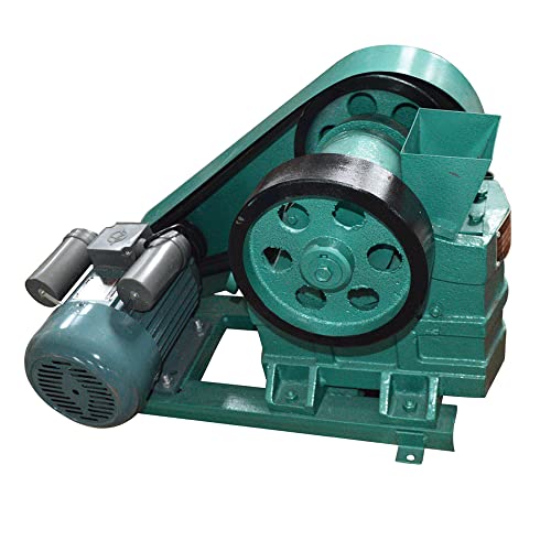 Jaw Crusher for Rock Ore Slag Coal Stone Concrete Grinder Pulverizer Crushing Machine 220V