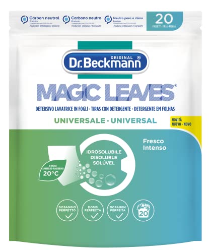 Dr. Beckmann MAGIC LEAVES Detersivo Lavatrice Fogli