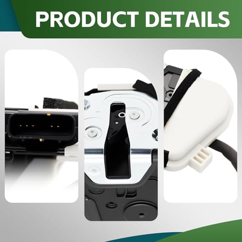 Image of Rear Left Door Lock Actuator Compatible with Santa Fe 2013-2019 81410-2W000 814102W000 Back Driver Latch Assembly