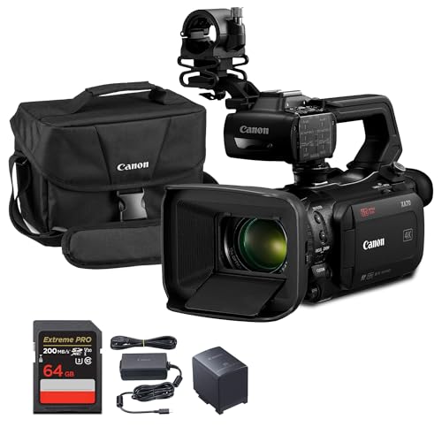 Canon XA70 UHD 4K Professional Camcorder Bundle