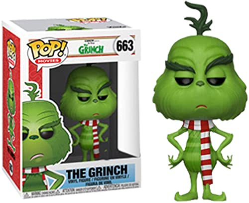 POP Funko Movies 663 The Grinch with Scarf Exclusive Vinyl Figure