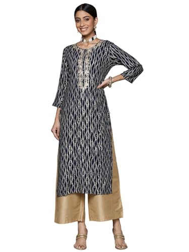 Kurta droite brodée Varanga pour un look bohème chic en terrasse