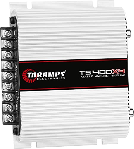Taramps Ts400X4 Full Range 2 Ohm 4 Channel 400W Class D Car Audio Amplifier #TOP5
