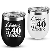 40th Anniversary Wedding Gifts for Couple Gifts for Rubywedding Anniversary Forty Years Anniversa...
