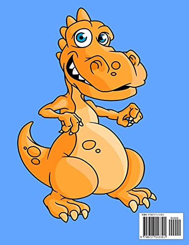 Dinosaure Livre de Coloriage: Merveilleux dessins de dinosaures à colorier pour garçons et filles dè