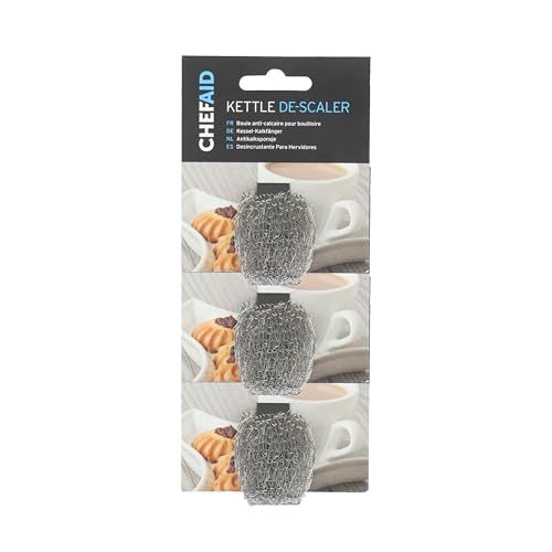 Chef Aid Stainless Steel Kettle Descalers (Pack of 3)
