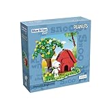 BlueBrixx Pro 107362 – Snoopys Hundehütte aus Klemmbausteinen mit 315 Bauelementen