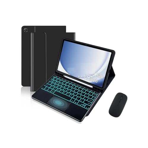 Coque Samsung Galaxy Tab A9 Plus antichoc avec clavier amovible et souris