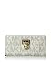 Michael Kors Hamilton Signature Continental Vanilla Wallet
